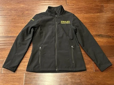 Stanley Fastening Black Mens Medium Working Safe 365 Soft Shell Fleece Jacket - Image 1 of 4