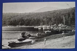 Grantham, NH.  Eastman Pond - 1909 Photo Postcard,  RPPC - Picture 1 of 2