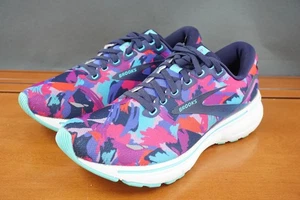 Brooks Ghost 15 Damenschuhe Größe 8,5 Mehrfarbig Lila Blau Laufen 120380 - Bild 1 von 11