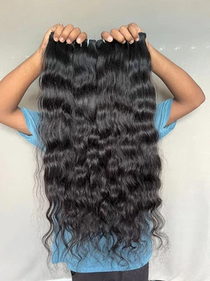 Oferta de 3 paquetes - Cabello humano rizado crudo indio - Ahorra 10% Foto 1 de 4