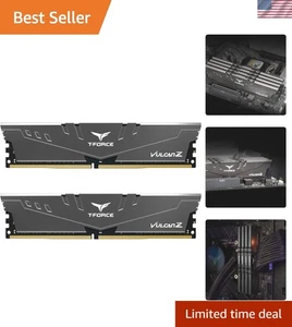 Efficient T-Force Vulcan Z 16GB (2x8GB) DDR4 RAM - For Intel & AMD Systems - Picture 1 of 10
