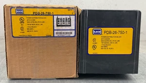 NEW ILSCO PDB-26-750-1 POWER DISTRIBUTION BLOCK WITH COVER 950 A 1P 600V - Picture 1 of 7