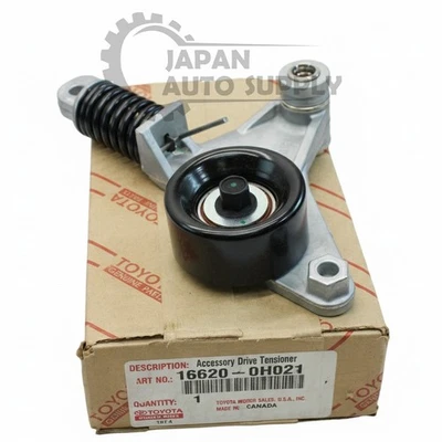 OEM GENUINE TOYOTA CAMRY COROLLA RAV4 2.4L 2AZFE V-BELT TENSIONER 16620-0H021 - Image 1 of 3