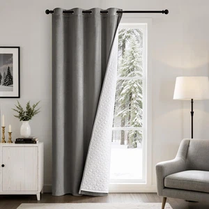 Tenda termica EMEMA 225x132 cm termoisolante oscurante protezione freddo grigio - Foto 1 di 14