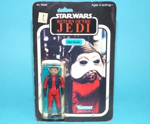 STAR WARS ROTJ NIEN NUNB MOC MOSC 65-BACK US CARD 1983 KENNER - Picture 1 of 13