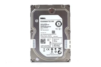 Dell ST4000NM0063 4TB 3.5" 6Gb/s 128MB 7.2K RPM SED SAS HDD P/N: 06P85J Tested - Image 1 of 2
