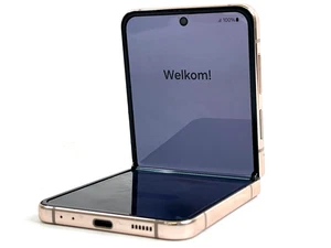 Samsung Galaxy Z Flip4 5G 128GB Pink Gold Unlocked FAULTY LCD NO RESPONSE 321 - Picture 1 of 24