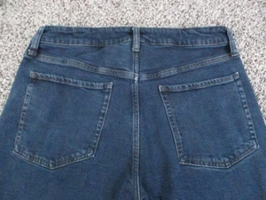 Old Navy Jeans Womens 14 Blue High-Rise O.G. Straight Secret-Slim Stretch 33x26 - Picture 1 of 11