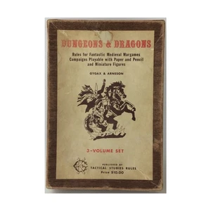 TSR Basic D&D D&D - Original Woodgrain Box (1st) Fair - Picture 1 of 2