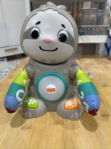 Juguete de aprendizaje Fisher-Price Linkimals movimientos suaves perezosos con música interactiva * - Imagen 1 de 6