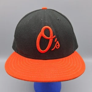Vintage Baltimore Orioles New Era 59fifty Fitted 7 3/4 Baseball Hat Cap - Picture 1 of 9