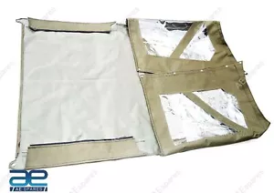 Short Body Soft Top Roof Cover Military Green For Suzuki Samurai Sj410 Sj413 ECs - Foto 1 di 10