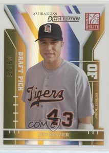 2004 Donruss Elite Extra Edition Aspirations Gold Die-Cut /25 Jeffrey Frazier