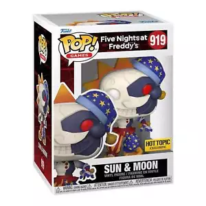 Five Nights At Freddy’s #919 Sun & Moon Hot Topic Exclusive Funko Pop - Picture 1 of 3