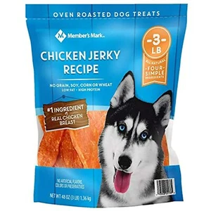 Member's Mark Chicken Jerky Recipe Dog Treats (48 oz.) - Picture 1 of 7