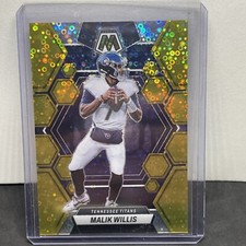 Malik Willis 2023 Mosaic No Huddle #235 Gold 5/10