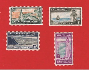 New Zealand OY29 /OY33 MVFLH OG Lighthouses Free S/H - Picture 1 of 1