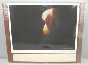 Paul Murray Mini Giclee of 'Daniel' Oil Painting - 8" x 5.75" Old Man SIGNED - Picture 1 of 10