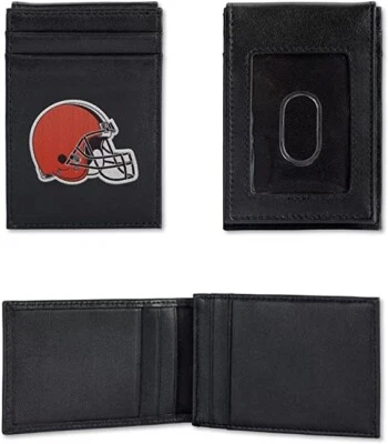 Cleveland Browns NFL Embroidered Front Pocket Wallet - Image 1 of 3