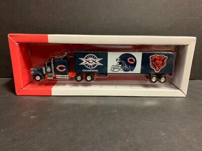 Remolque camión Chicago Bears Super Bowl XX de 18 ruedas escala 1/80 todo metálico 1/2500 Foto 1 de 2