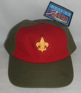 Vintage NWT Boy Scouts of America BSA Scout Uniform Baseball Hat Cap Size S/M - Picture 1 of 3