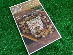 Blessings Abound - Cross Stitch Pattern Chart - Plum Street Samplers - Picture 1 of 6