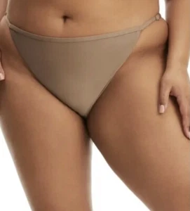 NUEVO CON ETIQUETAS GOOD AMERICAN Ajuste Perfecto Latte Parte Inferior Ajustable Talla 2 $45 NUEVO - Imagen 1 de 9