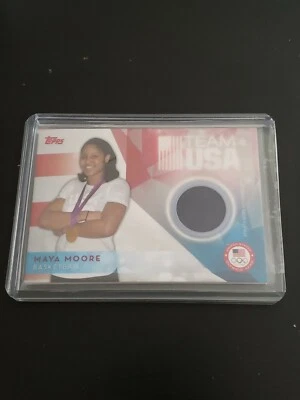 2016 Topps U.S. Olympic Team U.S. Team Relics #USOTRMM Maya Moore - Image 1 of 3