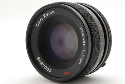 【EXC+4】 Contax Carl Zeiss Planar T* 50mm F/1.7 Lens CY Mount MMJ From JAPAN #271 - Image 1 of 4