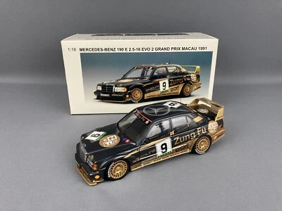 RARO AutoArt Millennium 1:18 Mercedes-Benz 190 E 2.5-16 EVO2 Grand Prix Macao 91 Foto 1 de 4