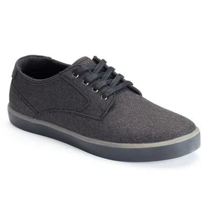 SONOMA Tillman Zapatos para Hombre Zapatos de Patín Gris Oscuro Zapatillas de Patineta Encaje NUEVO - Imagen 1 de 4