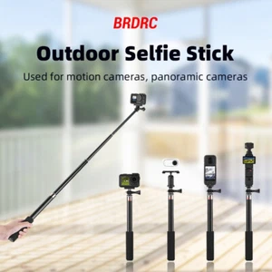 Universal Aluminium Telescopic Selfie Stick For GoPro/Pocket/Insta360 Camera - Photo 1 sur 15