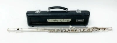 Yamaha YFL-225SII Silver Flute, Good Condition, Japan - Image 1 of 4