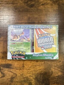 Pokémon 2009 World Championships Deck Luxdrill Beedrill Stephen Silvestro Signed - Picture 1 of 6