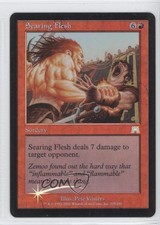 2002 Magic: The Gathering - Onslaught Foil Searing Flesh #225 0a1