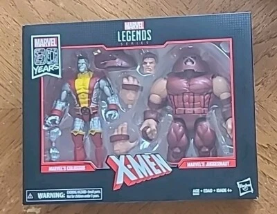 Marvel Legends 80 Aniversario X-Men Coloso/Juggernaut Paquete de 2 Sellados Nuevos Foto 1 de 4