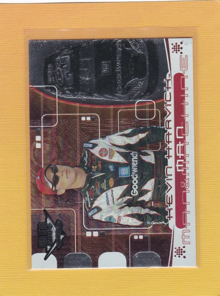 2004 HIGH GEAR WHEELS MAN & MACHINE KEVIN HARVICK #MM5A NMMT *64594 - Image 1 of 1