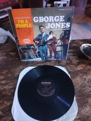 George Jones I'm A People - VG+/VG 1966  - Image 1 of 2