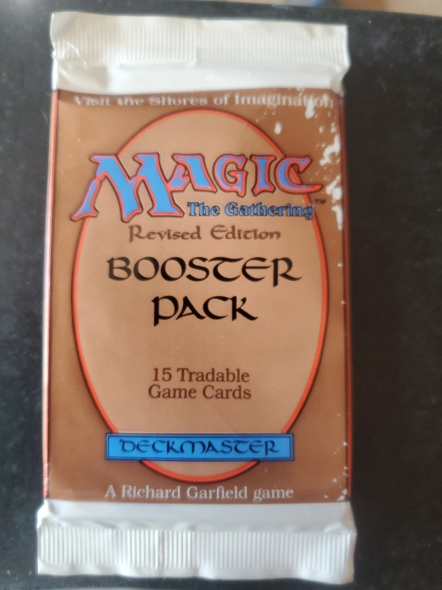 Magic: The Gathering Revised Edition Sealed Collectible Card