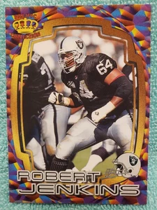 1997 PACIFIC DYNAGON ROBERT JENKINS #73 OAKLAND RAIDERS BEST KEPT SECRETS - Picture 1 of 4