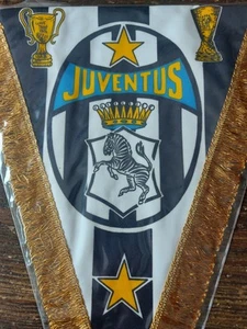 Pennant originale JUVENTUS ITALIA ITALIA Coppa Vincitori Coppa UEFA 1977 Calcio - Foto 1 di 6