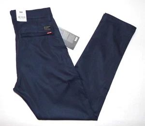 LEVI'S Men's NEW XX Chino Standard Tapered Fit Tech Pants 30"W X 32"L Dark Blue - Picture 1 of 10