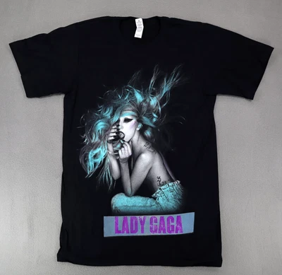 Lady Gaga The Born This Way Ball 2012 2013 Edge Of Glory Tee T-Shirt Size Small - Image 1 of 4