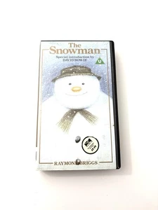 THE SNOWMAN VHS VIDEO TAPE NARRATED BY DAVID BOWIE - Picture 1 of 4