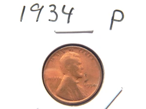 Lincoln Penny 1934 (P) - Imagen 1 de 2