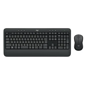 Logitech Mouse Wireless Keyboard Set MK540 with Tilt Leg Water Resistant Graphit - Picture 1 of 6