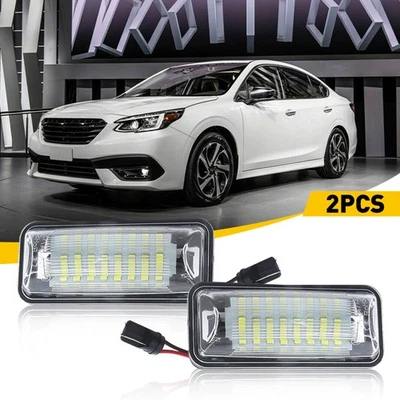 Luz de matrícula LED apta para Subaru Forester Impreza WRX XV STI Crosstrek Legacy Foto 1 de 4