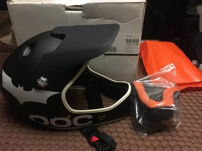 Casco POC Cortex Flow cara completa freeride/descenso negro 58/60 grande/X-grande Foto 1 de 4