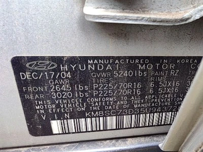 Caja de transferencia transmisión automática 2,7 L 4 velocidades compatible con 03-06 SANTA FE 336522 Foto 1 de 4