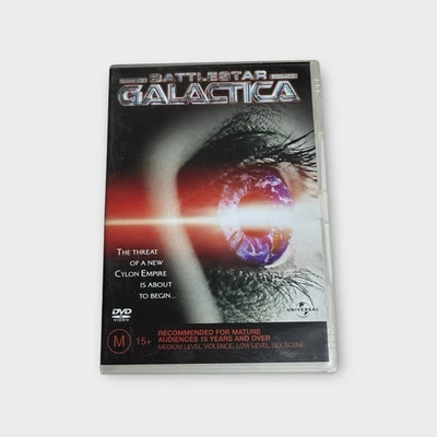 Battlestar Galactica Mini Series Action Sci-Fi Droids Robots Space Region 4 - Image 1 of 4